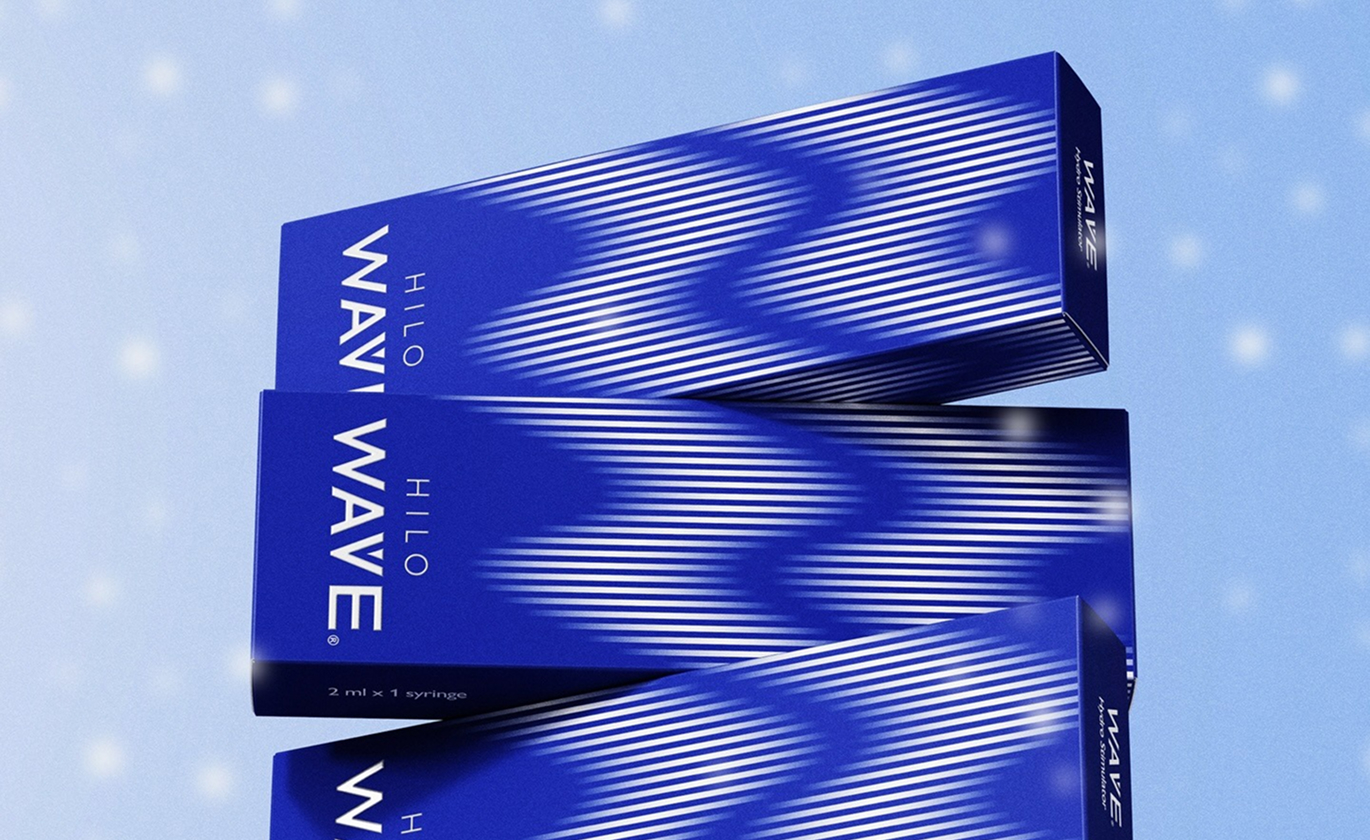힐로웨이브(HILO WAVE) 제품 패키지 연출 이미지
