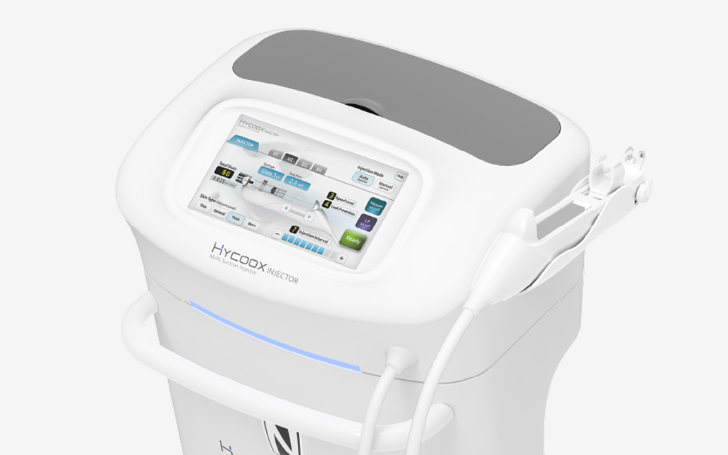 하이쿡스 인젝터(Hycoox INJECTOR) 본체와 핸드피스