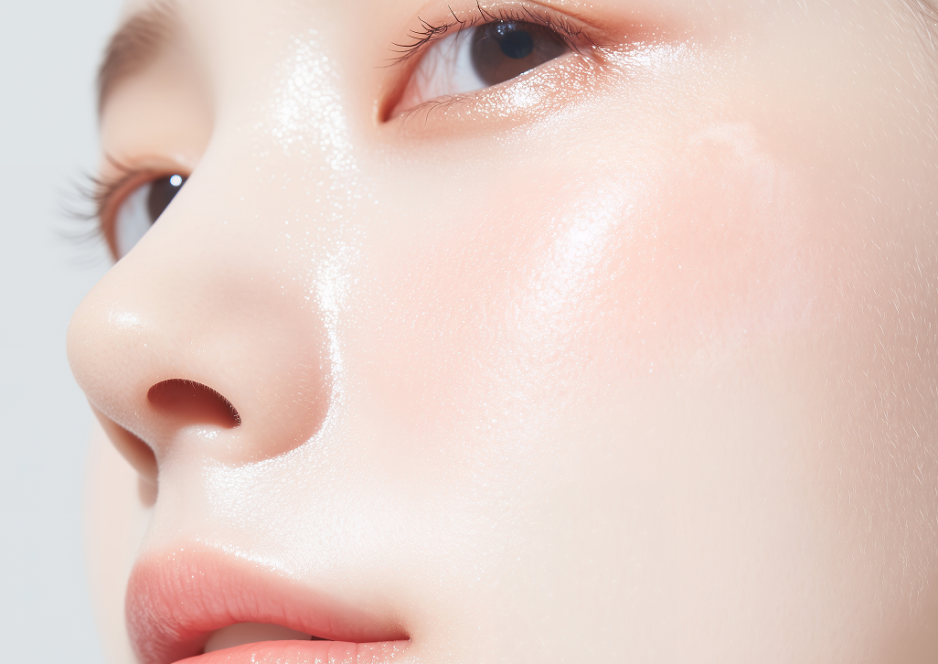 IPL 시술 후 맑아진 피부 이미지