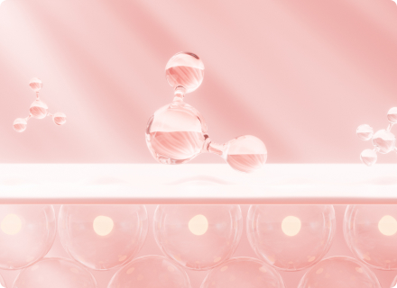 Image expressing red light helping the skin recover