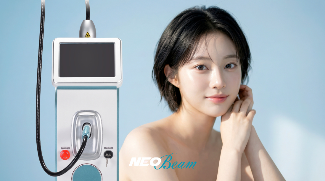 네오빔(NEO Beam) 장비와 모델 이미지