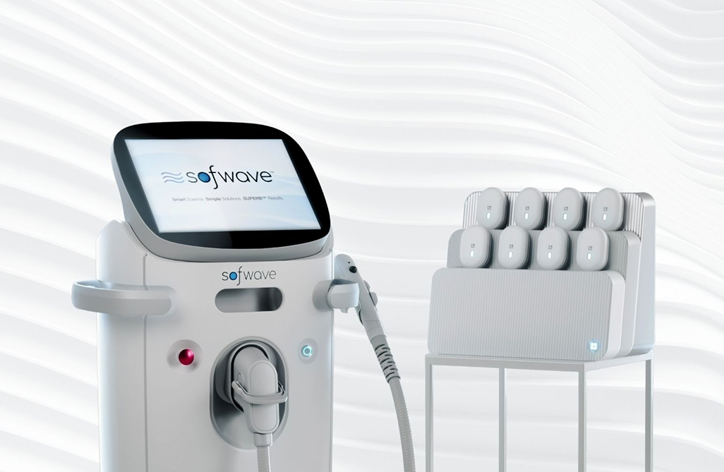 Sofwave device body and transducer