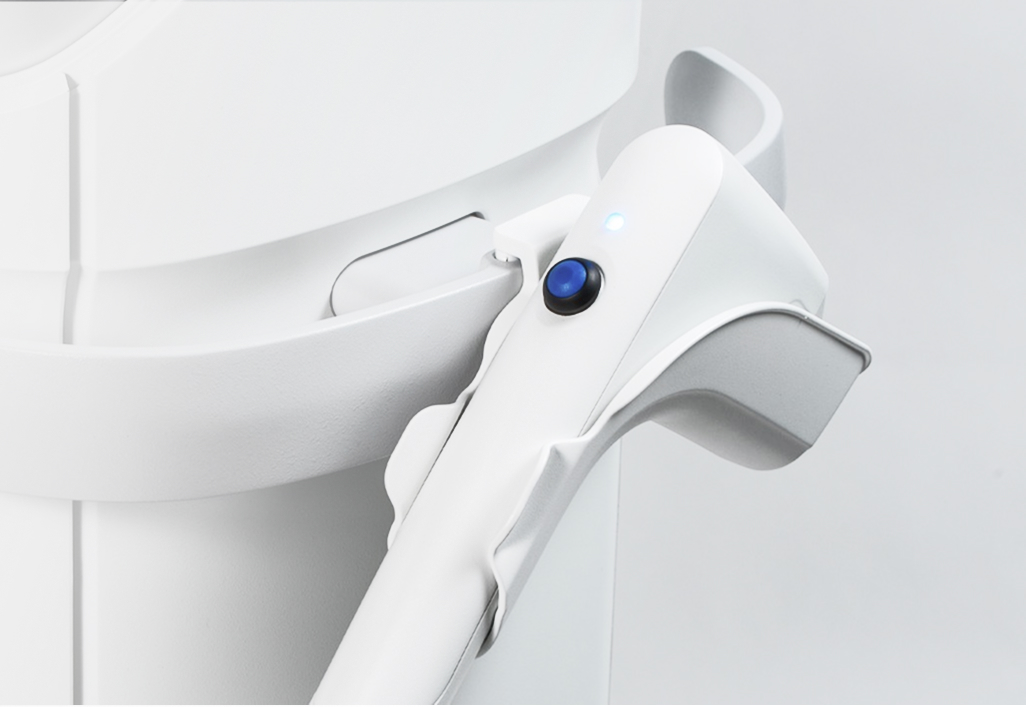 Close-up image of the Sofwave handpiece