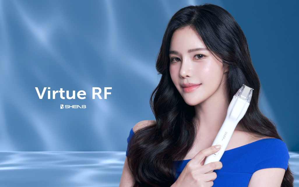 バーチュー RF(Virtue RF)のハンドピースとモデルイメージ